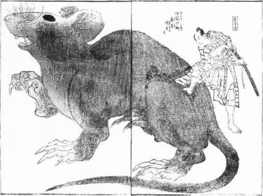 Hokusai_Tesso_Monster_Rat