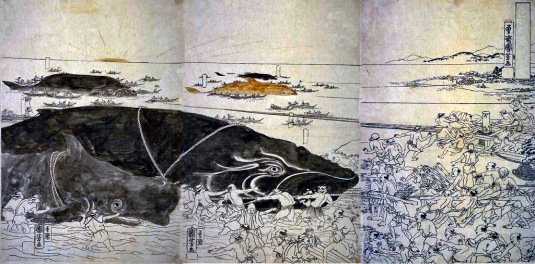Inland Whaling2 Ukiyoe